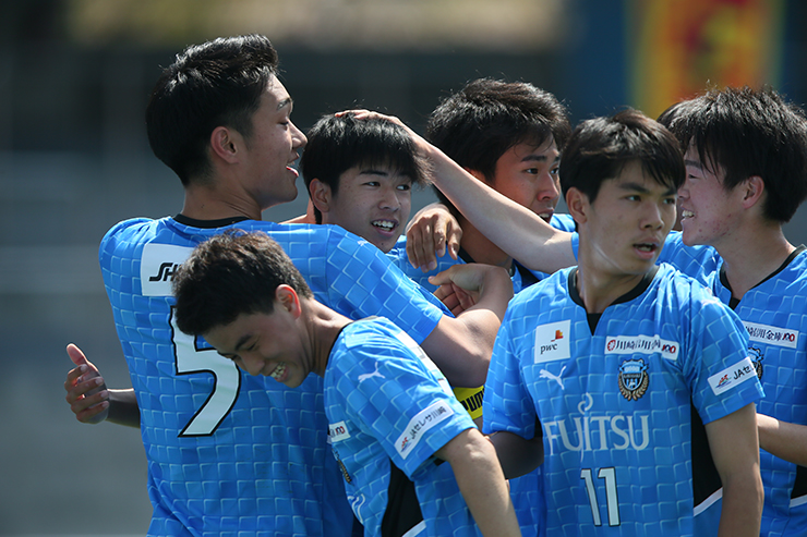 U-18プレミアリーグ、初の等々力開催で勝利を挙げる!! | フロンターレ