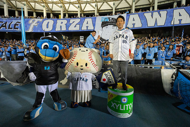 2024シーズン初の始球式!侍ジャパン 井端監督登場!! | フロンターレ