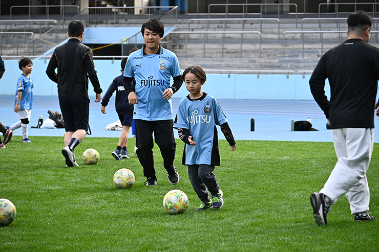 中原区役所主催 川崎フロンターレサッカー教室!! | フロンターレ日記