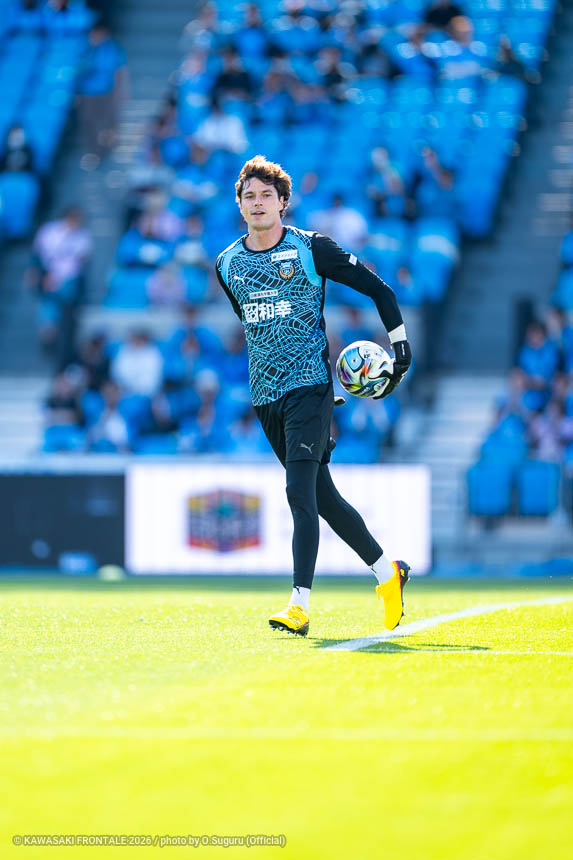 GK1 / 山口 瑠伊選手 GK1 / 山口 瑠伊選手