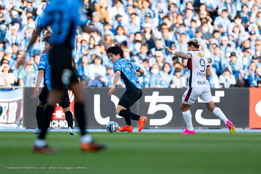 DF2 / 松長根 悠仁選手 DF2 / 松長根 悠仁選手