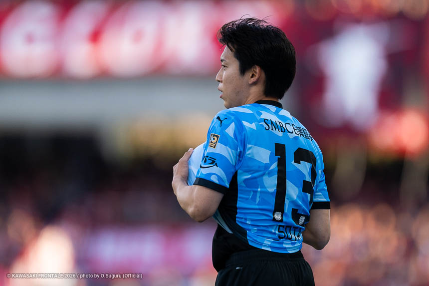 DF13 / 三浦 颯太選手 DF13 / 三浦 颯太選手