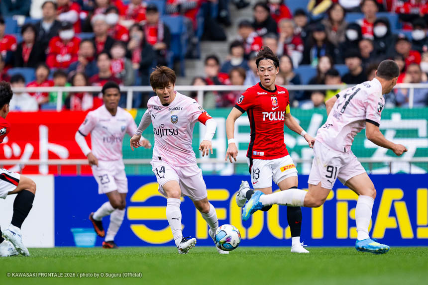 MF14 / 脇坂 泰斗選手 MF14 / 脇坂 泰斗選手