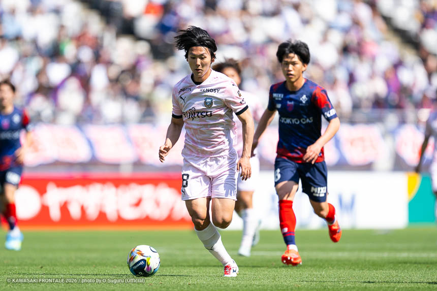 MF38 / 神田 奏真選手 MF38 / 神田 奏真選手