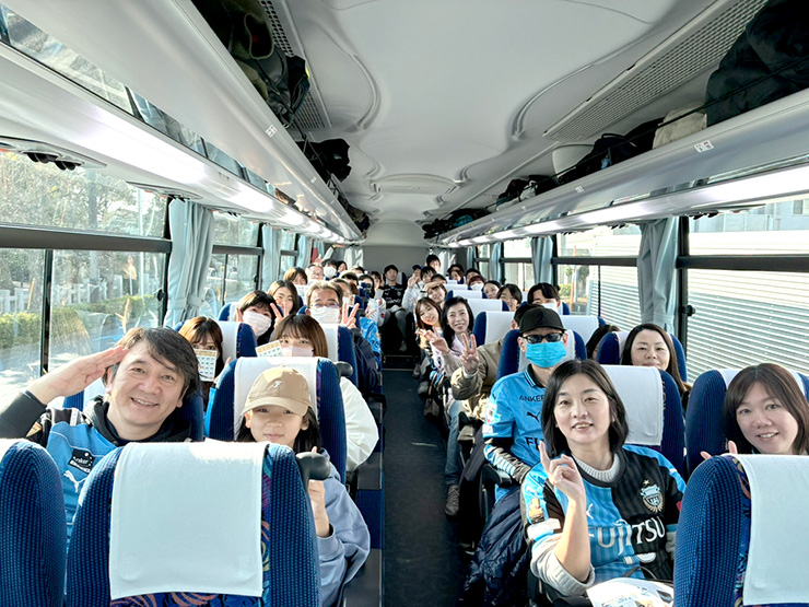 フロンターレ日記 / 今シーズンの初戦は千葉! アウェイツアーを実施!! 