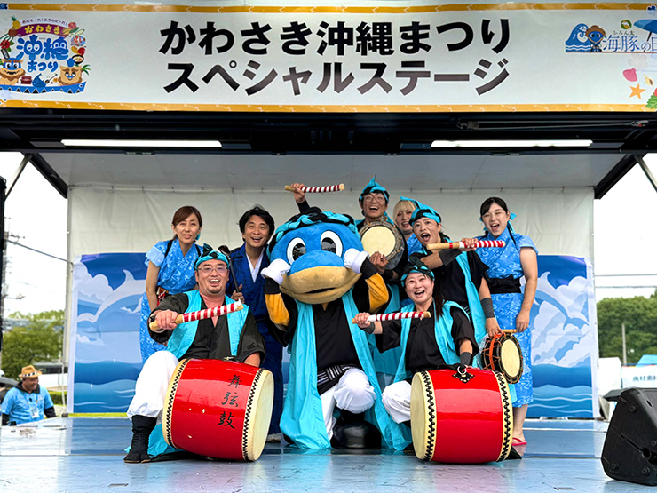 フロンターレ日記 / 沖縄と海の魅力がU等々力に集結! 「海豚(ふろん太)の日」開催