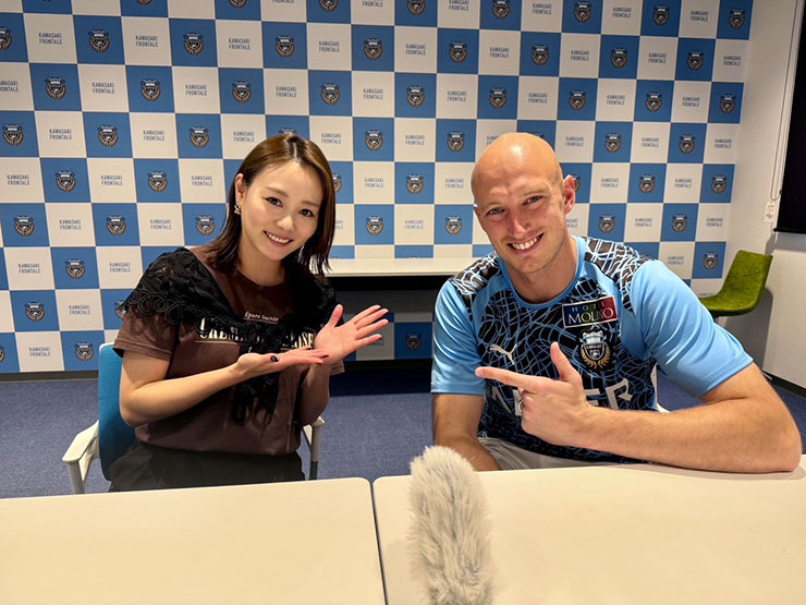 フロンターレ日記 / 【応援番組】今週のハピフロはブローダーセン選手のインタビューをお届け!
