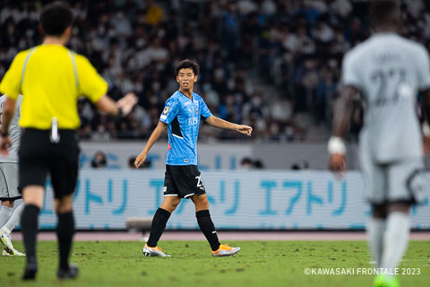 ピックアッププレイヤー 2023-vol.11 / DF29 高井 幸大選手