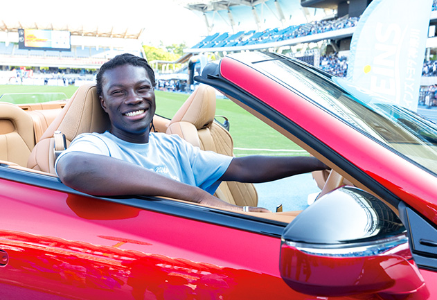 ウエインズトヨタ神奈川presents ゴミス選手と仮想ドライブデート