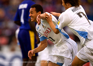 川崎フロンターレ 2009年 黒津勝 ACLユニフォーム ゲーム記録・速報 - 2007／ACL 第1節 vs.アレマ・マラン