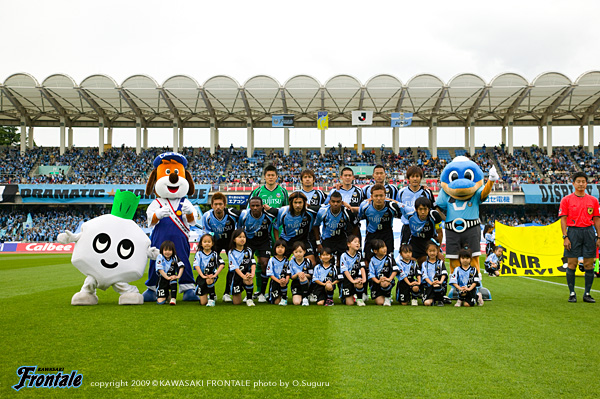 試合前の集合写真