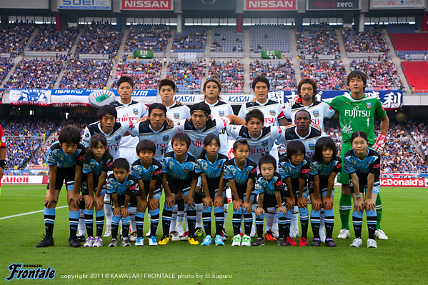 試合前の集合写真