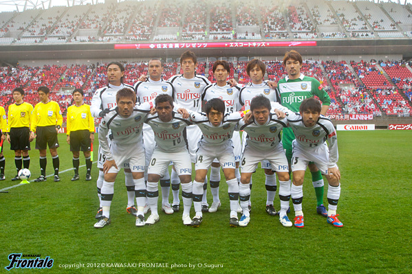 試合前の集合写真