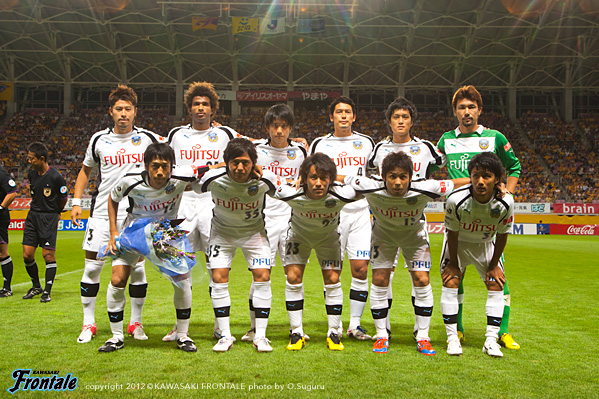 試合前の集合写真