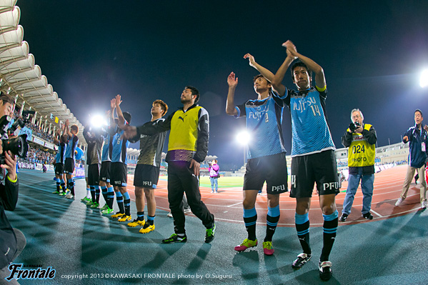 厳しい試合を制したのは、フロンターレ！