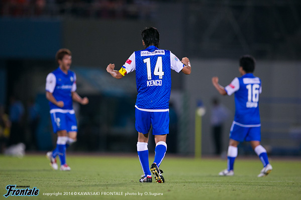 1-0でタイムアップ