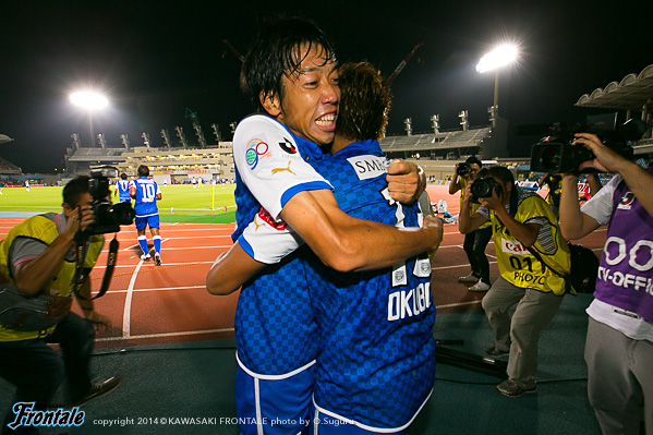 大久保選手のゴールで勝ち越し！