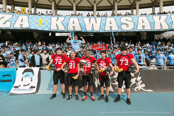 1月に初優勝を飾った富士通フロンティアーズの皆さんも