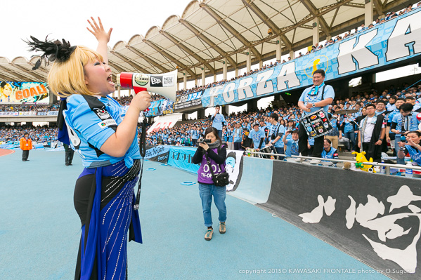 始球式は川崎出身のやしろ優さん