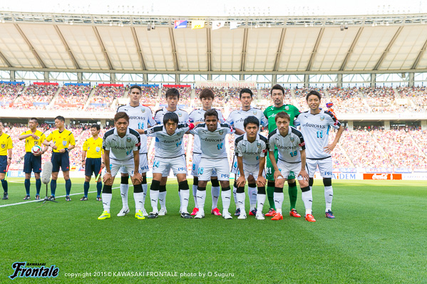 試合前の集合写真