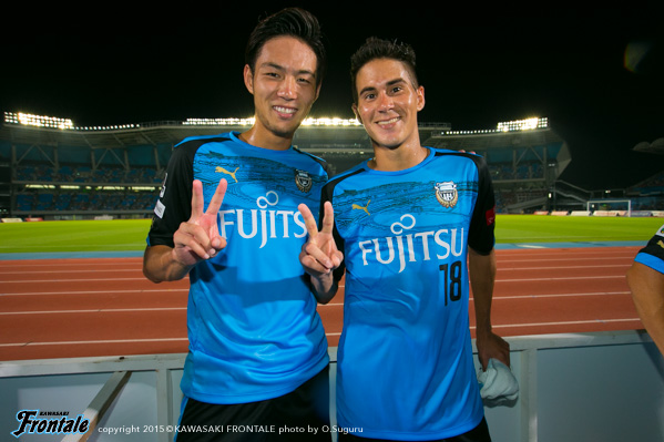 杉本選手＆エウシーニョ選手