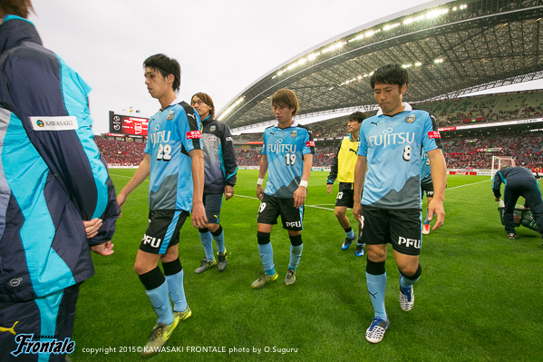 次回は大阪で天皇杯。勝利を手にリーグ戦最終節に弾みを付けたい