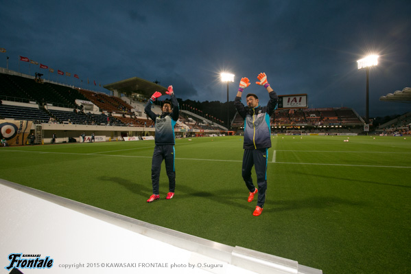 新井選手＆西部選手