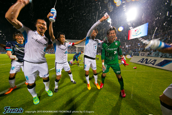 2-1でフロンターレの勝利！