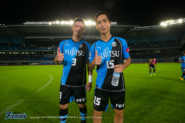 奈良選手＆原川選手