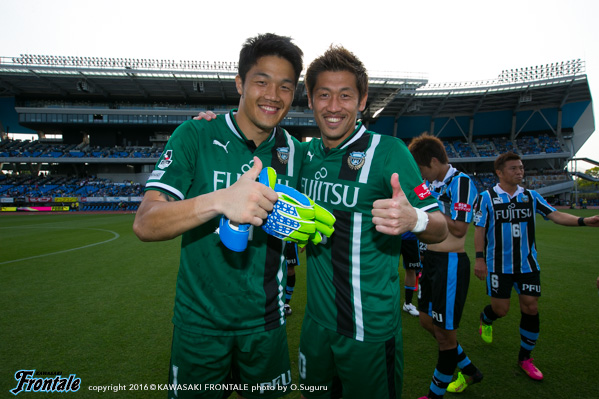 ソンリョン選手＆新井選手