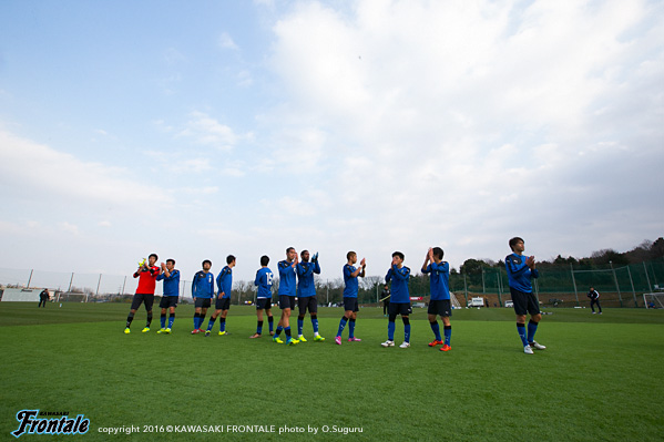 3-0でフロンターレの勝利！