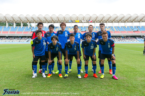 試合前の集合写真