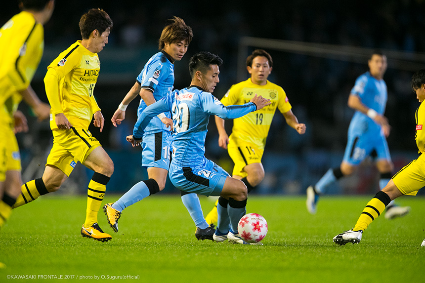 ゲーム記録 速報 17 天皇杯 準々決勝 Vs 柏レイソル Kawasaki Frontale