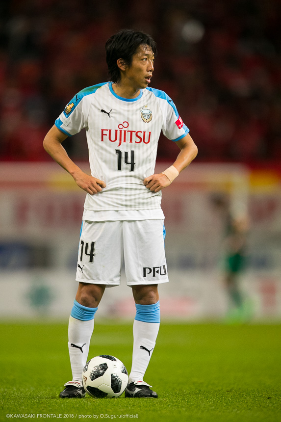 川崎フロンターレユニフォーム14番中村憲剛 - ウェア 川崎フロンターレユニフォーム14番中村憲剛 - ウェア