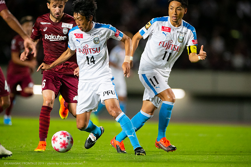 ゲーム記録 速報 19 天皇杯 ラウンド16 Vs ヴィッセル神戸 Kawasaki Frontale