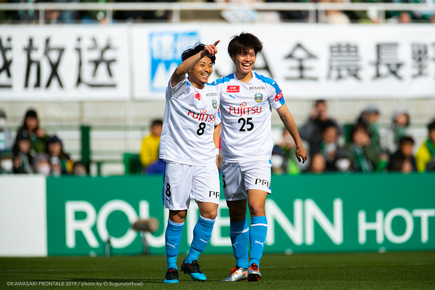 ゲーム記録 速報 19 J1リーグ 第5節 Vs 松本山雅fc Kawasaki Frontale