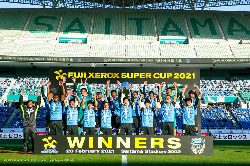 ゲーム記録 速報 21 Fuji Xerox Super Cup 第1節 Vs ガンバ大阪 Kawasaki Frontale