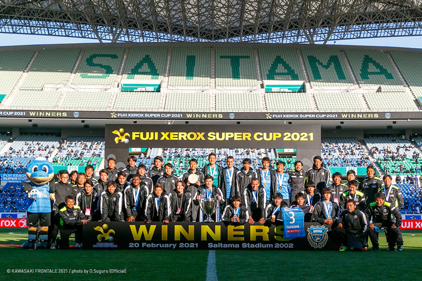 ゲーム記録 速報 21 Fuji Xerox Super Cup 第1節 Vs ガンバ大阪 Kawasaki Frontale