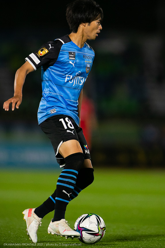 MF18/三笘 薫選手 | 選手・スタッフプロフィール2021 : KAWASAKI FRONTALE