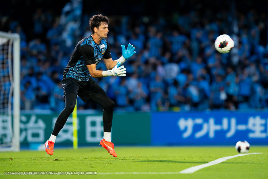 GK1 / 山口 瑠伊選手 GK1 / 山口 瑠伊選手