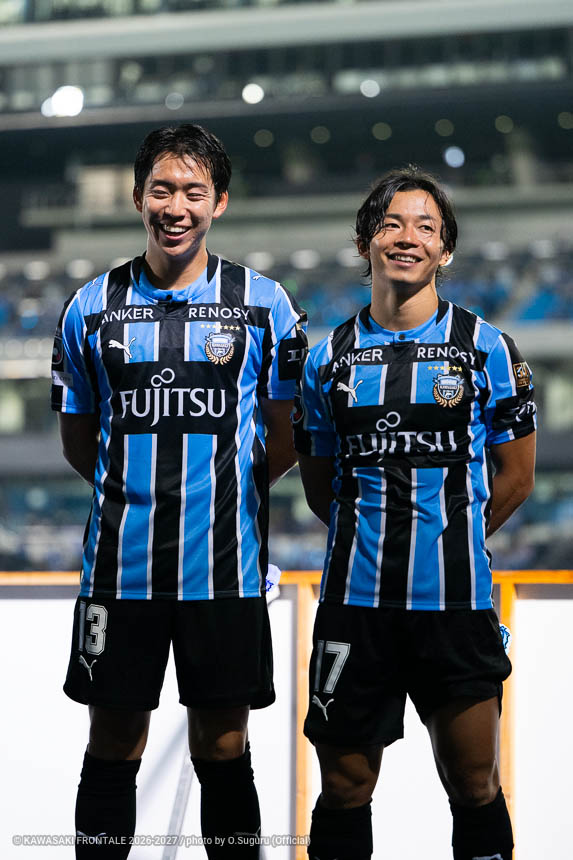 DF13 / 三浦 颯太選手、FW17 / 伊藤 達哉選手 DF13 / 三浦 颯太選手、FW17 / 伊藤 達哉選手