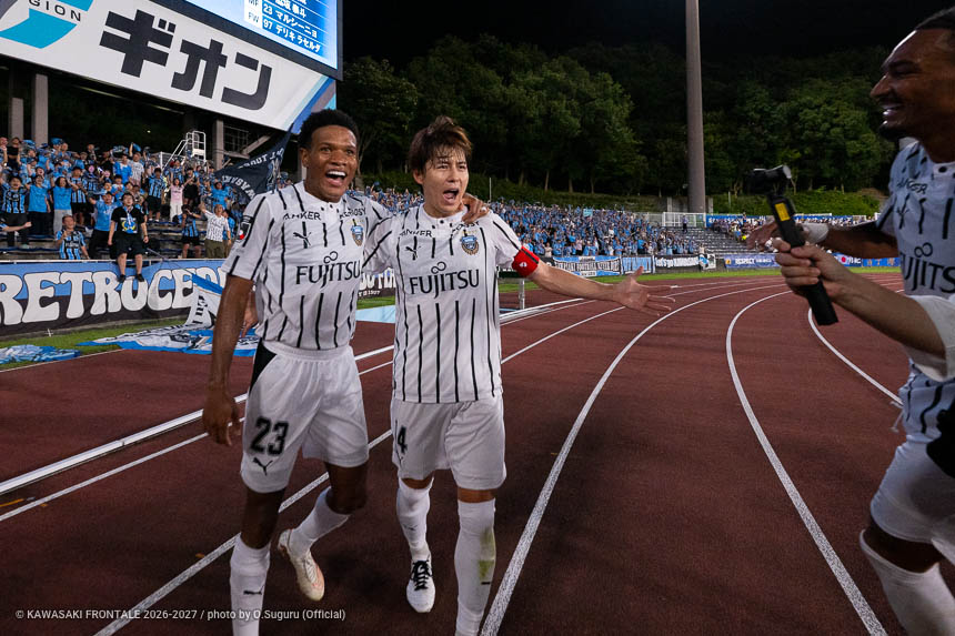 FW23 / マルシーニョ選手、MF14 / 脇坂 泰斗選手 FW23 / マルシーニョ選手、MF14 / 脇坂 泰斗選手