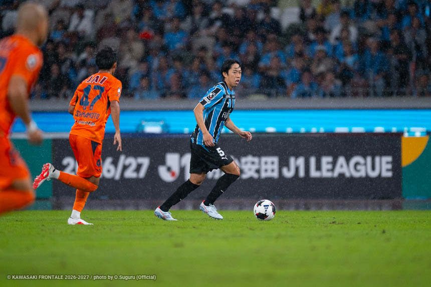 DF5 / 佐々木 旭選手 DF5 / 佐々木 旭選手