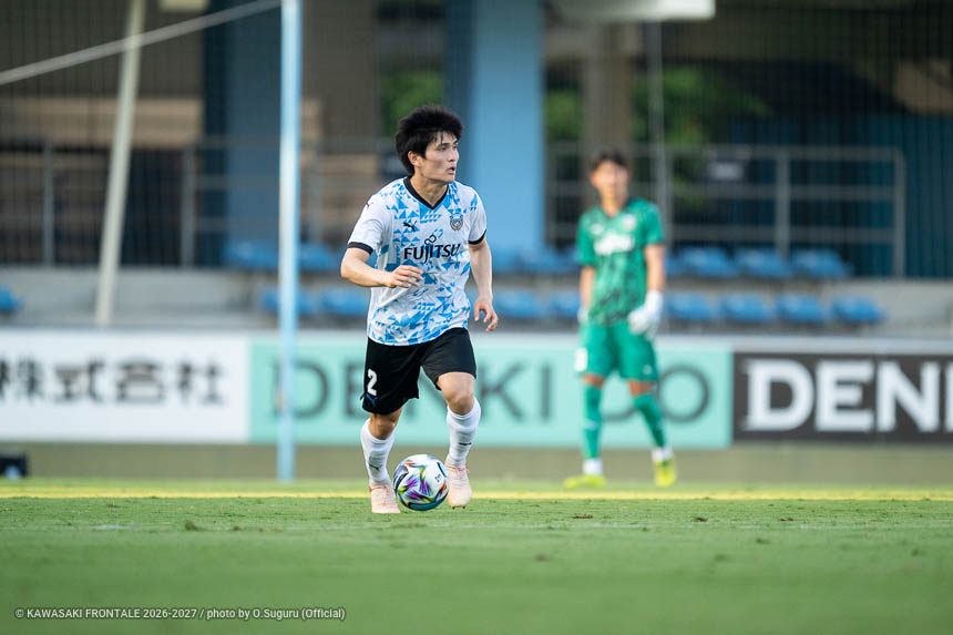DF2 / 松長根 悠仁選手 DF2 / 松長根 悠仁選手