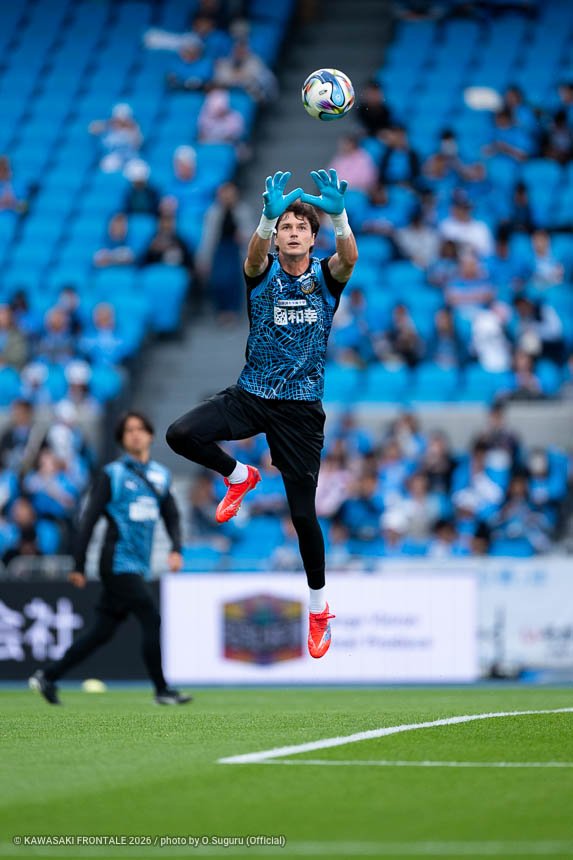 GK1 / 山口 瑠伊選手 GK1 / 山口 瑠伊選手