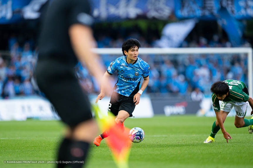 DF2 / 松長根 悠仁選手 DF2 / 松長根 悠仁選手
