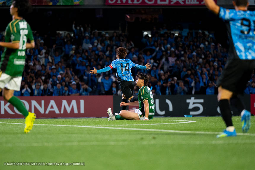 MF14 / 脇坂 泰斗選手 MF14 / 脇坂 泰斗選手