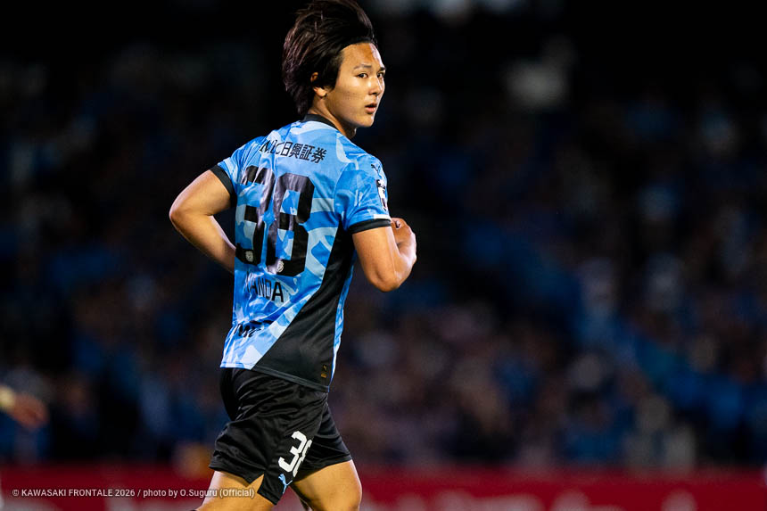 MF38 / 神田 奏真選手 MF38 / 神田 奏真選手