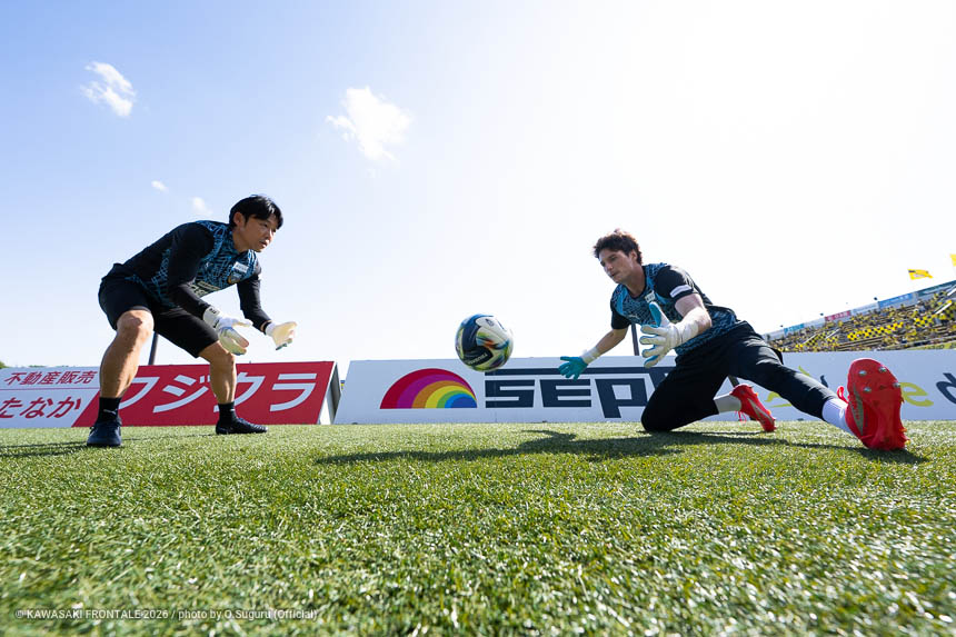 GK1 / 山口 瑠伊選手 GK1 / 山口 瑠伊選手