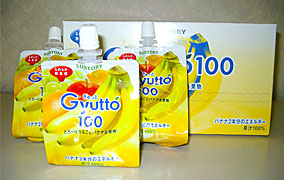 Gyutto（ぎゅっと）100とろ～りまるごとバナナ＆果物